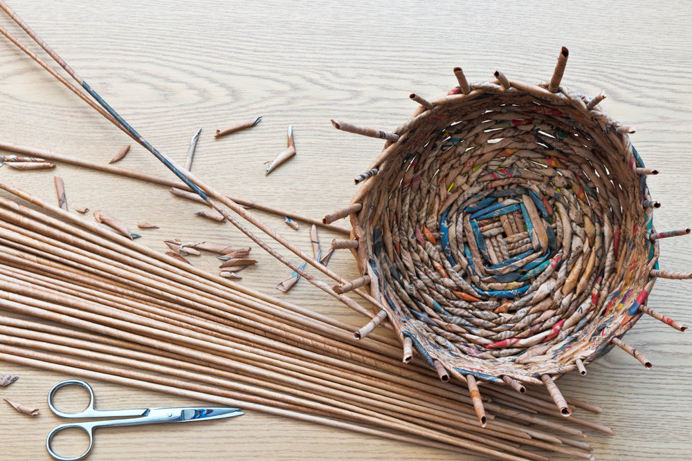 Comment Faire un Petit Panier en Osier