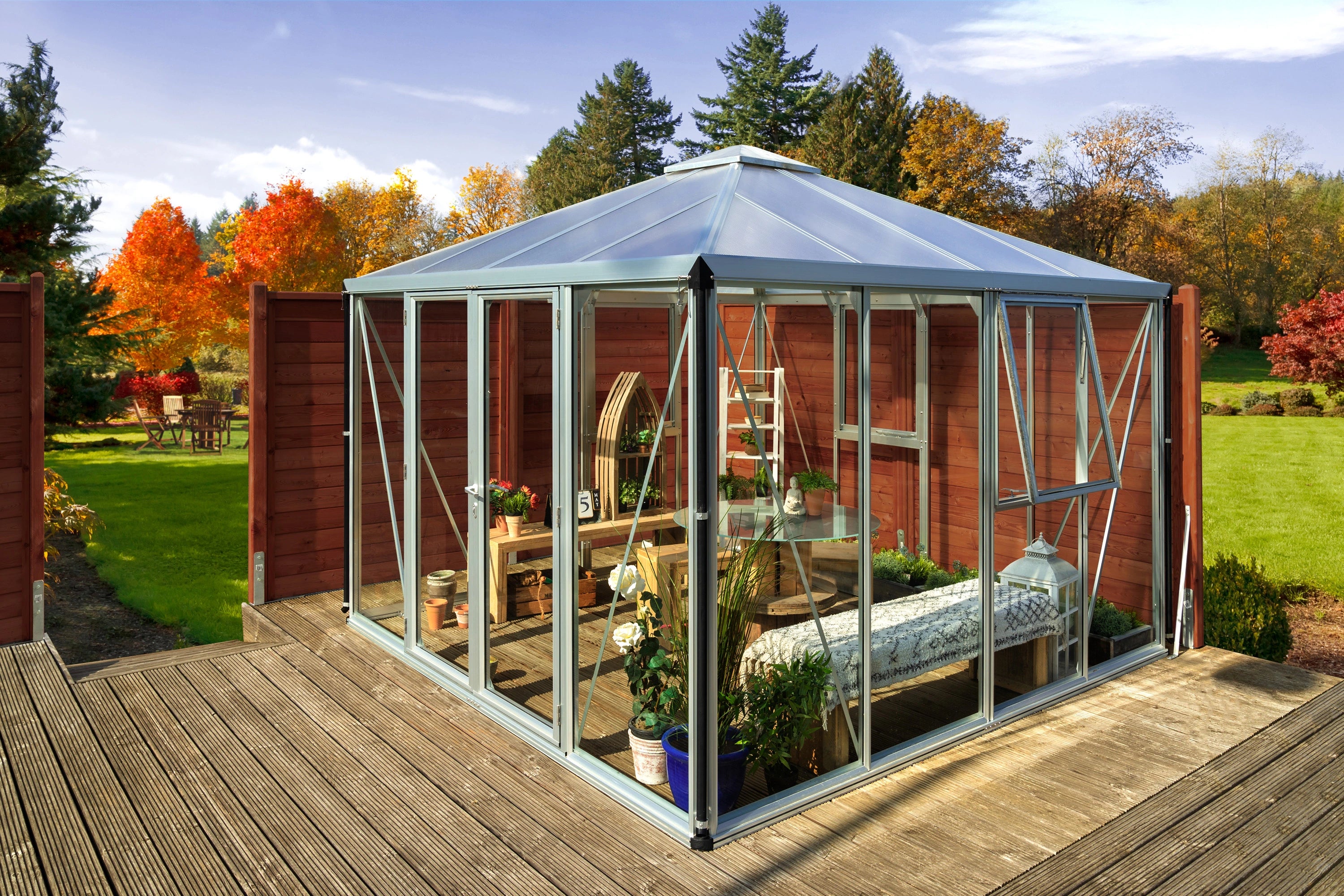 serre de jardin pavillon