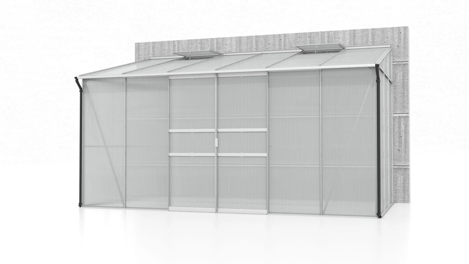 serre veranda adossée polycarbonate