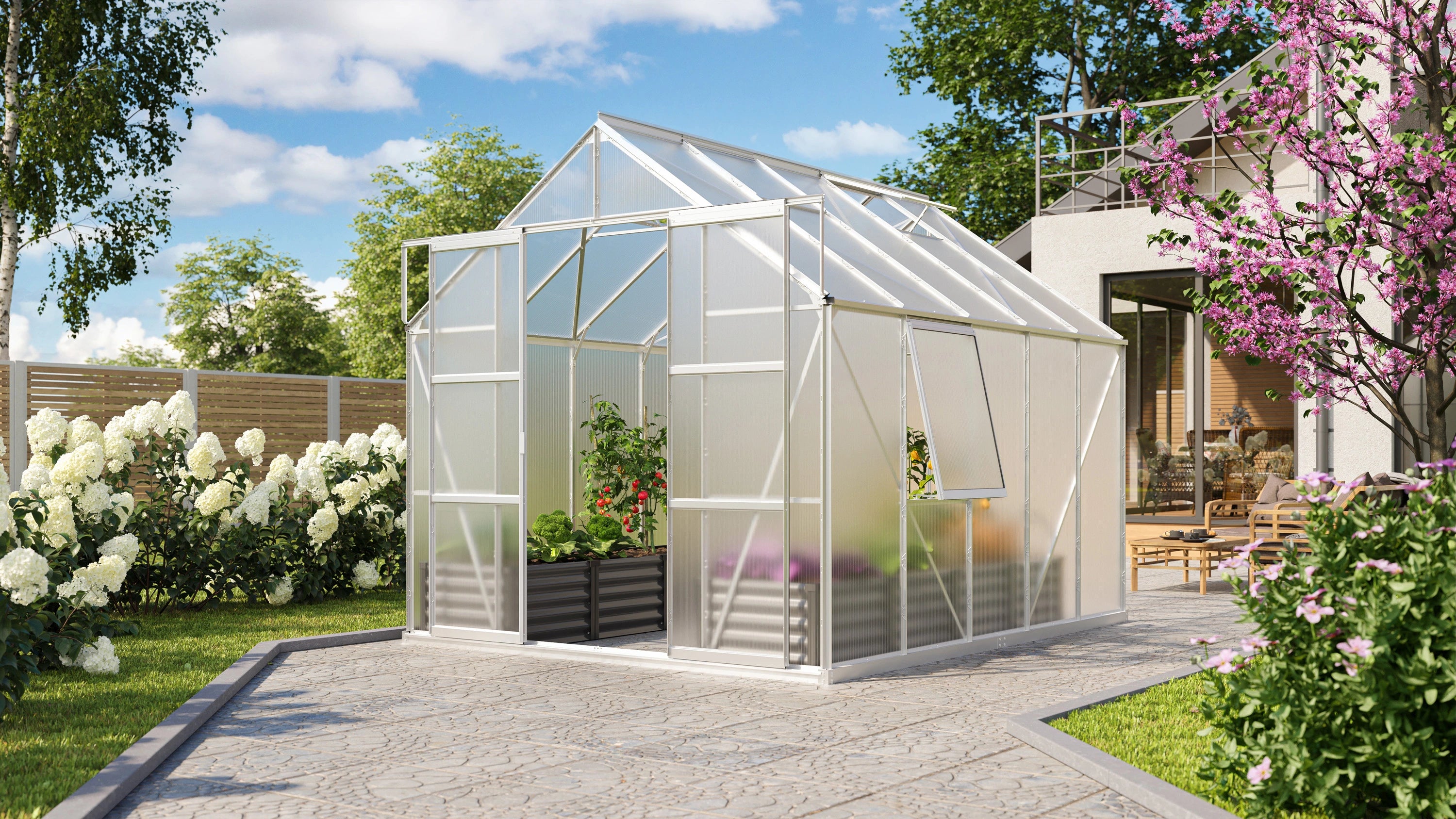 serre maraichere polycarbonate