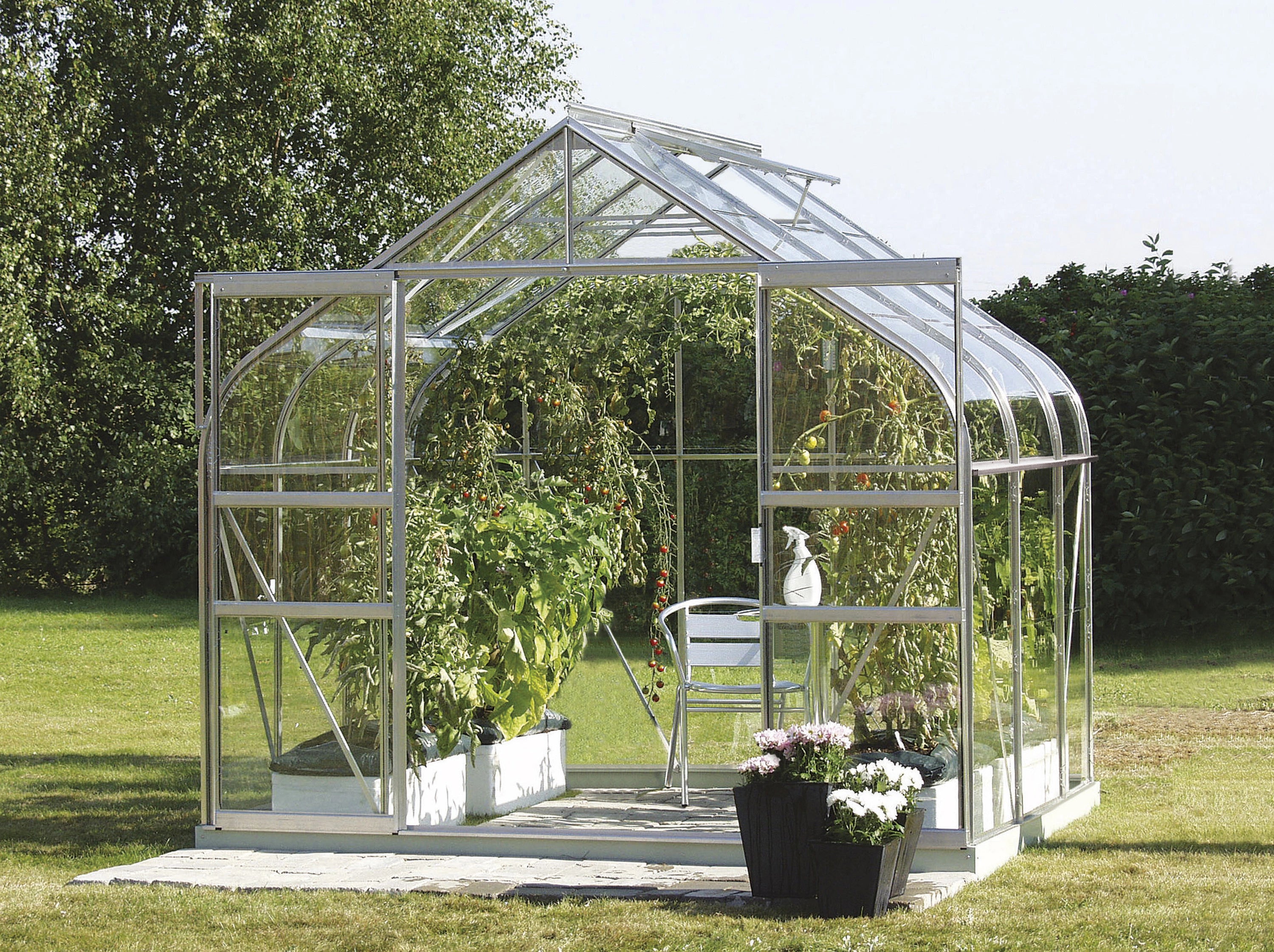 serre alu et verre 5m2