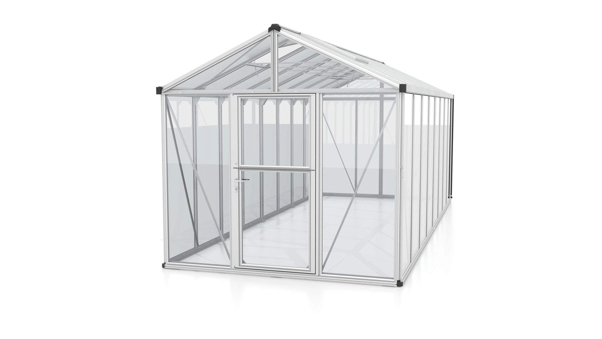 serre de jardin en verre trempé pas cher