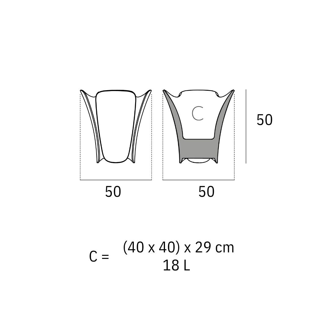 Bloempot - Pezzettina