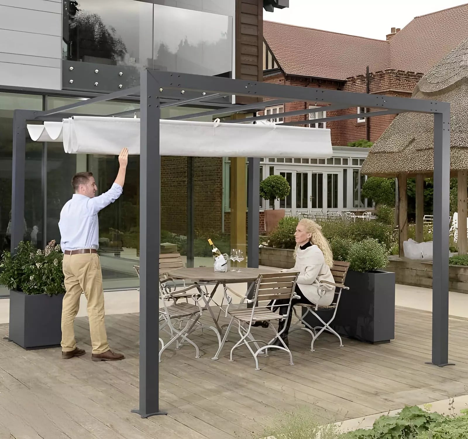 Pergola_Aluminium_avec_Auvent_Retractable