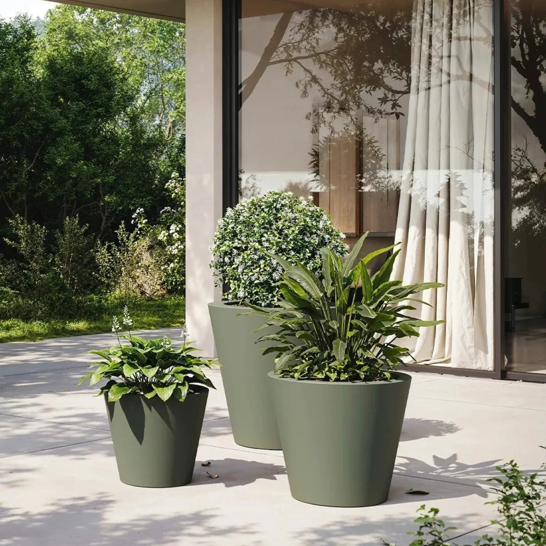 pot de fleurs en cône extérieur Vondom