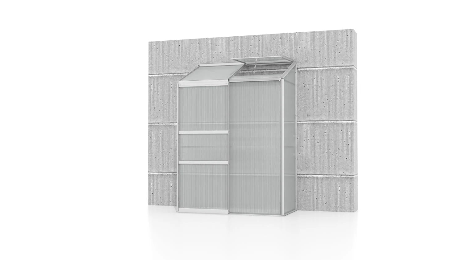 mini serre adossée polycarbonate