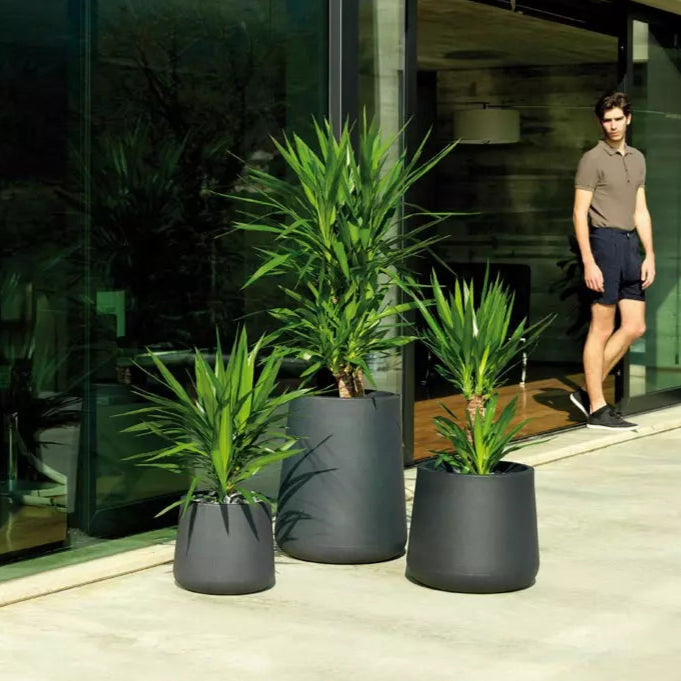 pot fleurs ulm rond vondom