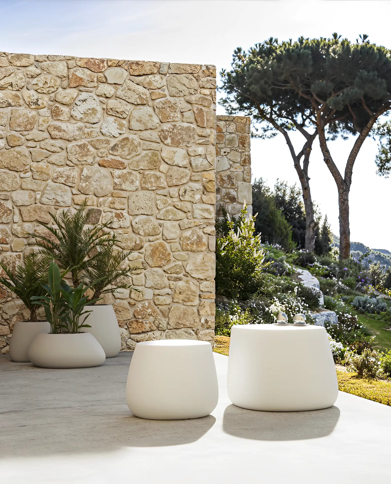 pot de fleurs vondom stone