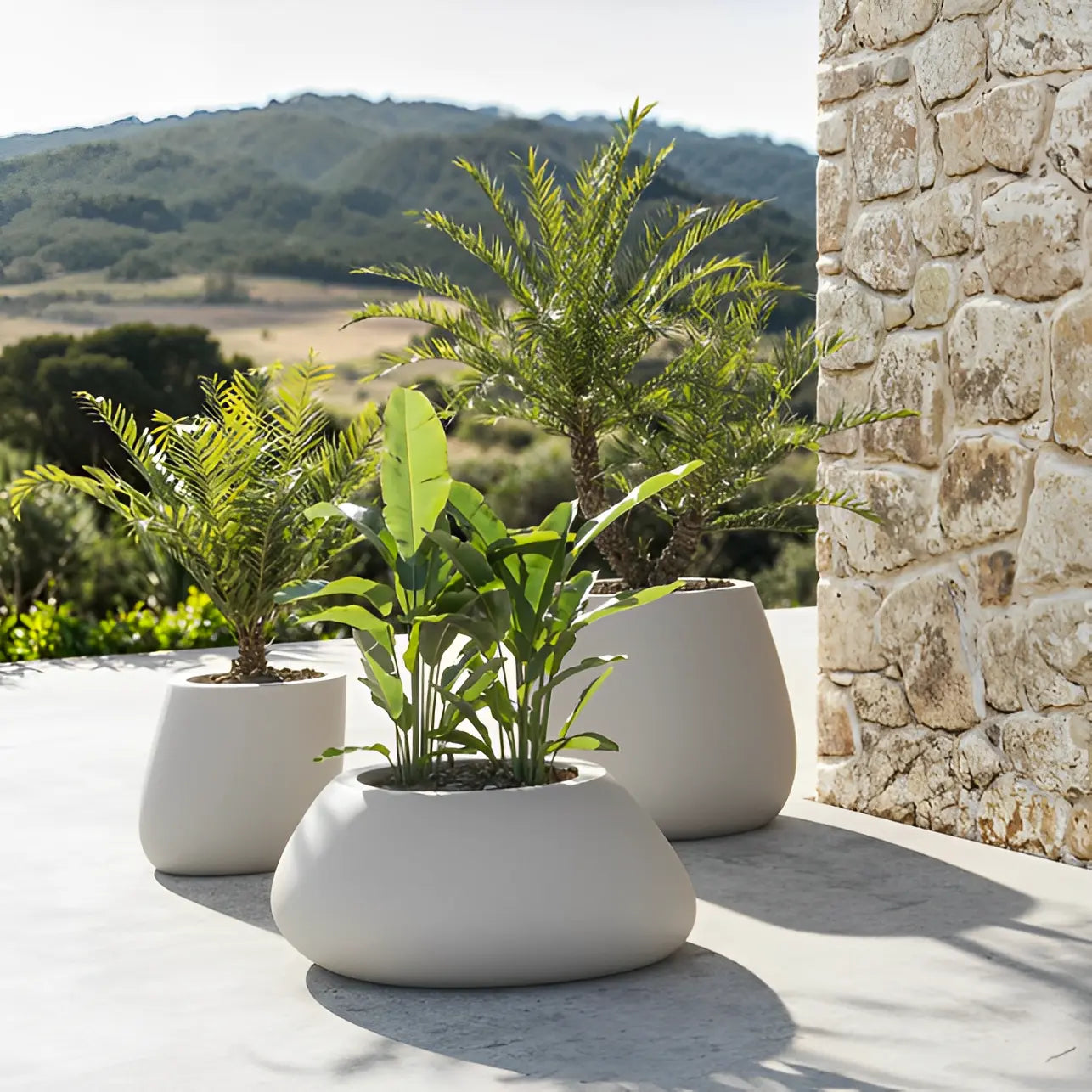 pot de fleur vondom stone