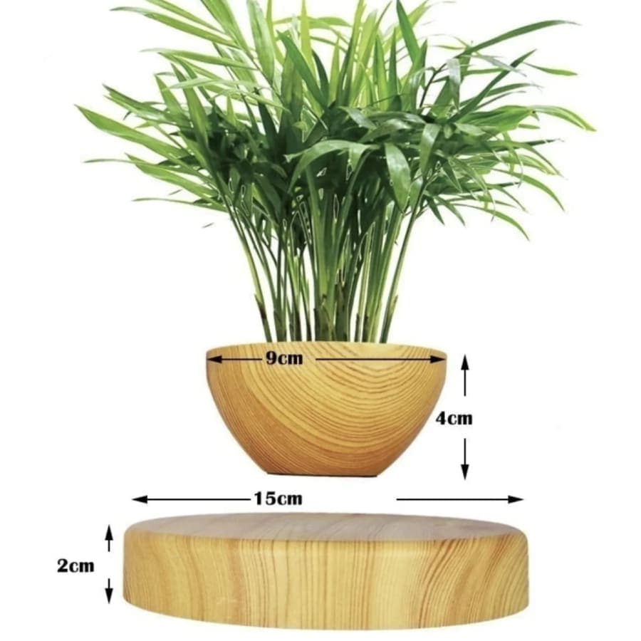 pot de fleurs magnetique