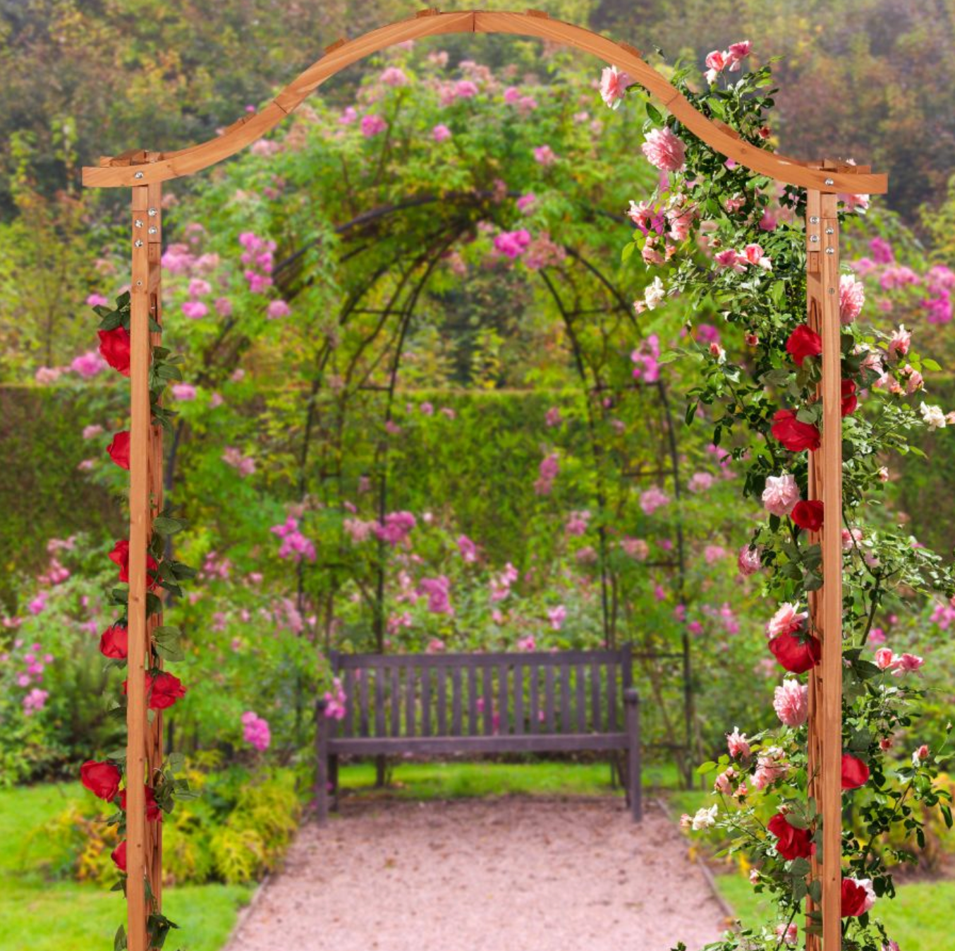 Arche de Jardin en Bois