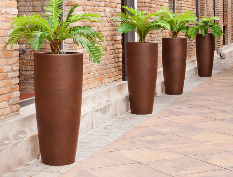 pot de fleurs haut 90 cm