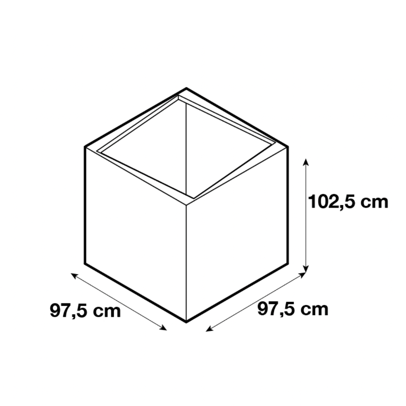 Jardinière - Kubik