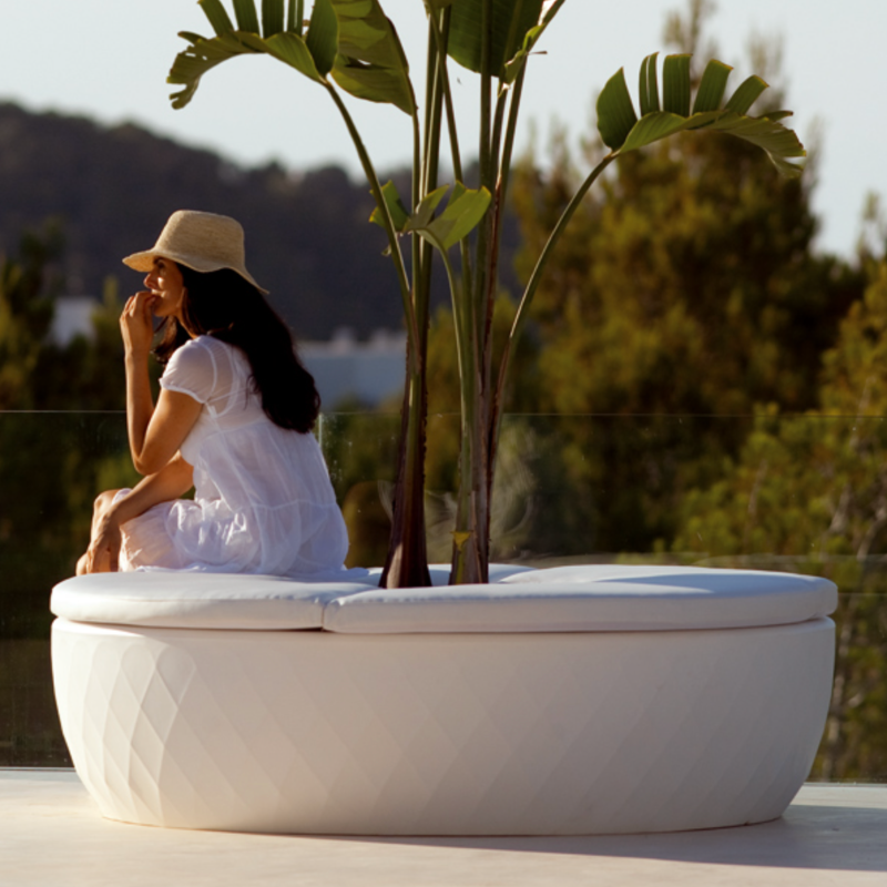 banc jardiniere vondom