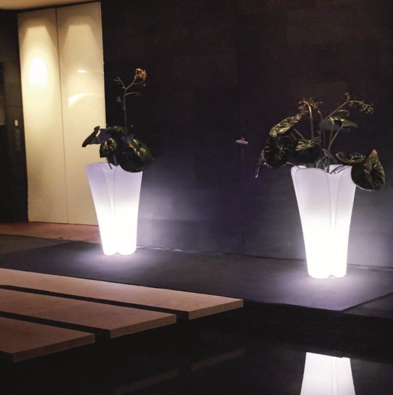 gros cache pot lumineux