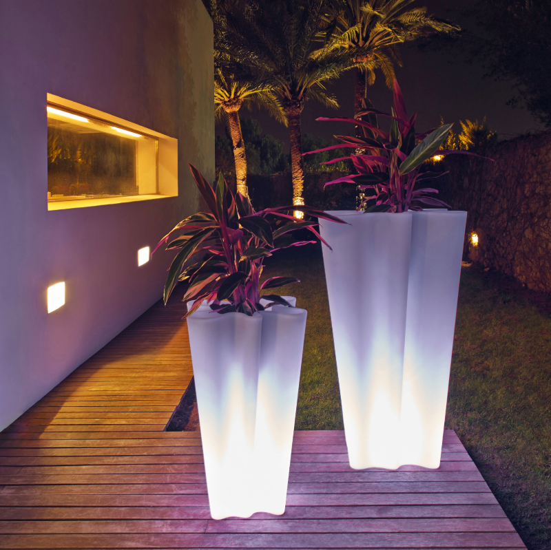 porte plante led design