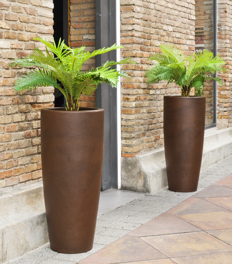 pot de fleurs hauteur 90 cm