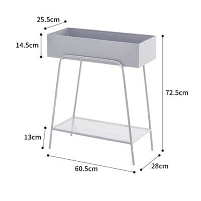 Cache Pot sur Pied <br> Retangolo