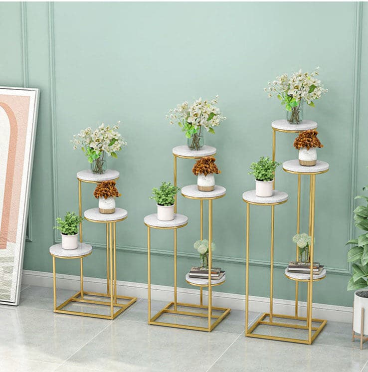 support-plante-marbre