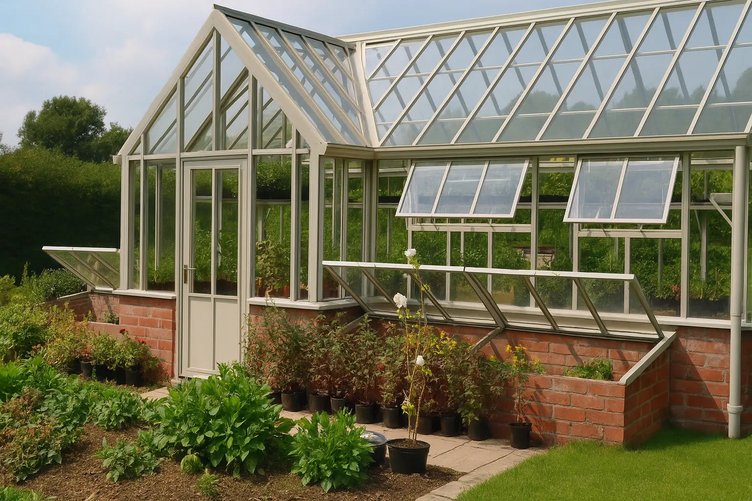 Serre de jardin: et si on la décorait ?