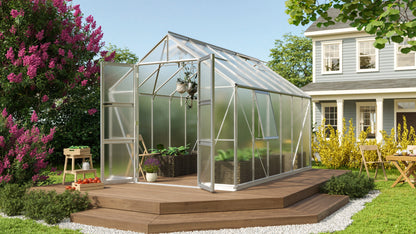 serre polycarbonate cathedrale 