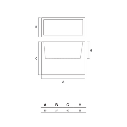 Jardinière - Patio LED