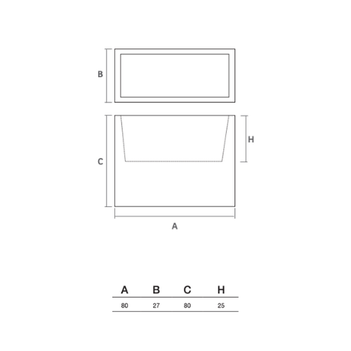 Jardinière - Patio LED