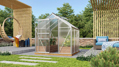 serre de jardin polycarbonate en solde 