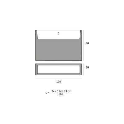 Plantenbak - Wall LED