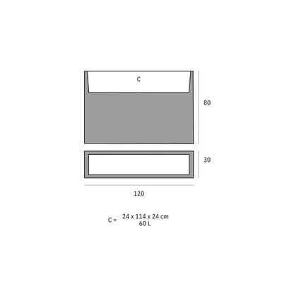Plantebak - Wall LED