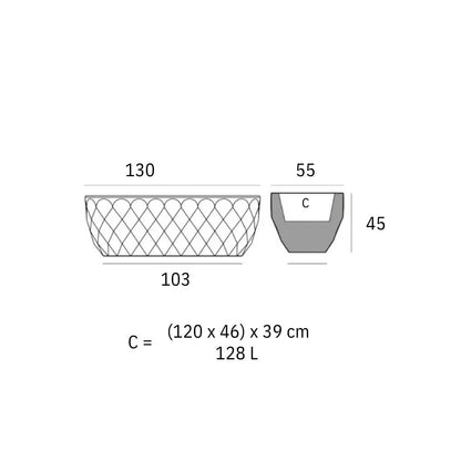 Plantebak - Vaso LED