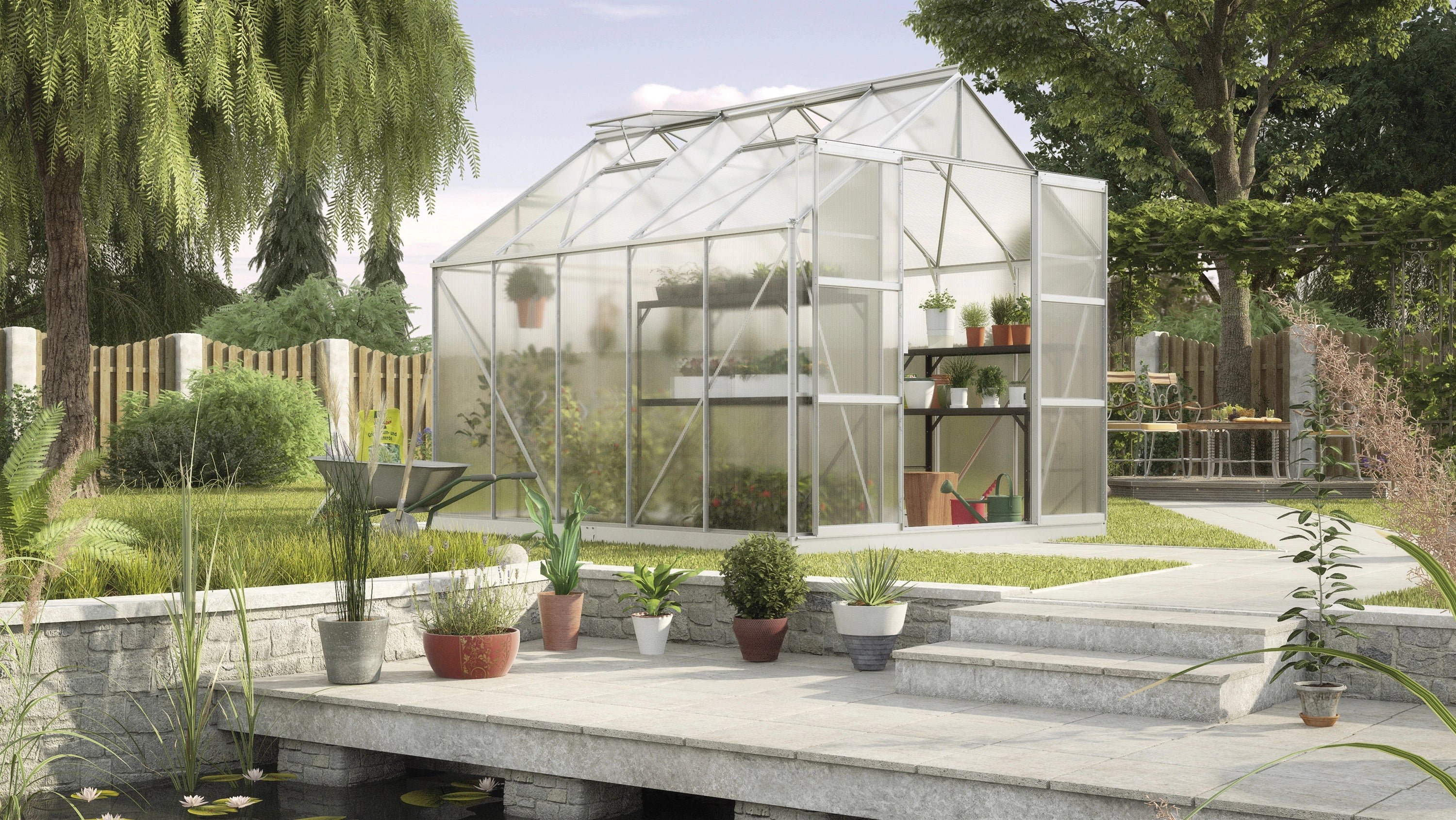 serre de jardin de 8m2