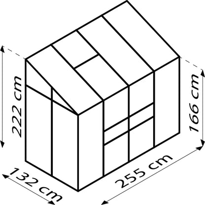 demi serre polycarbonate