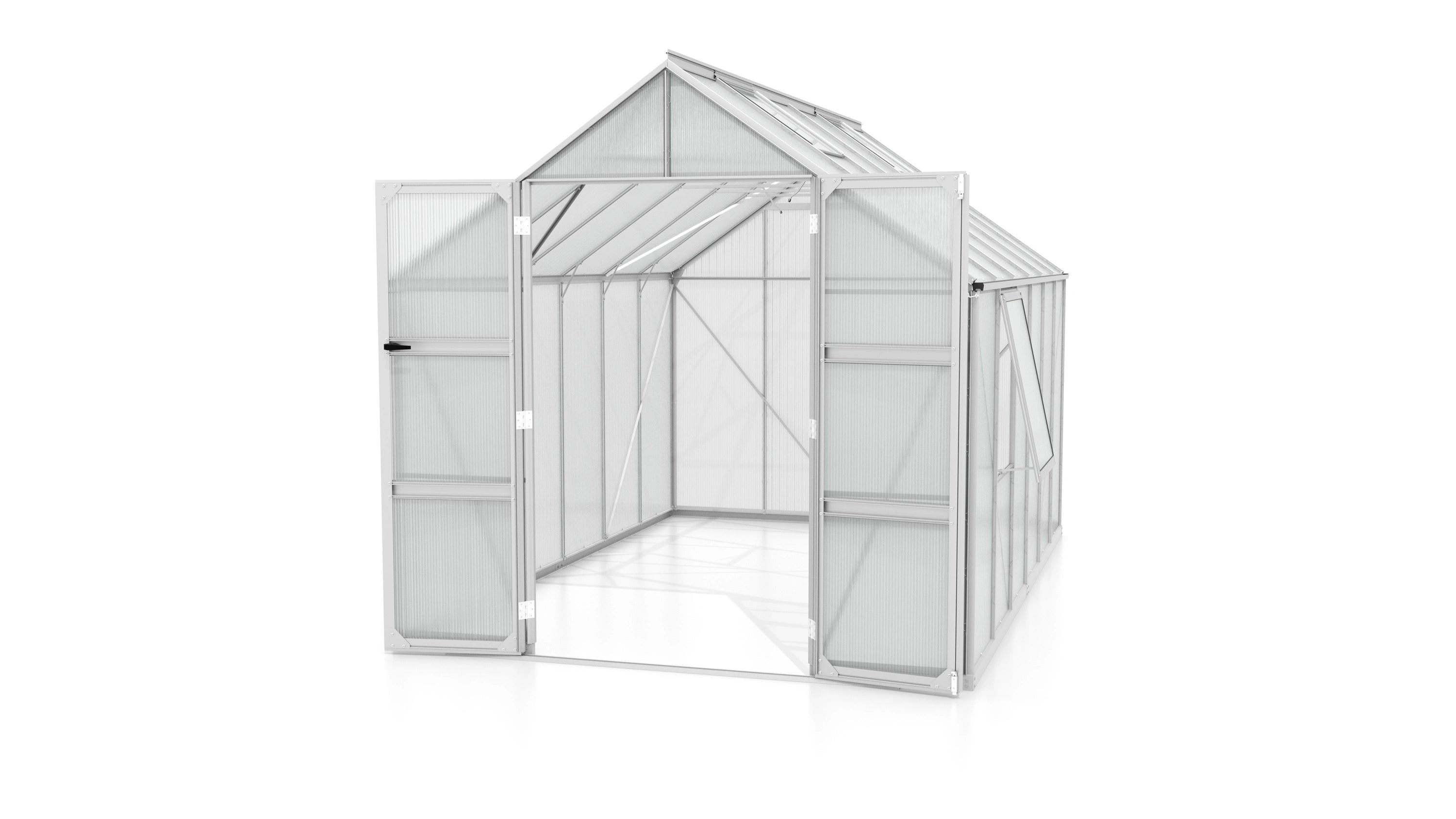 serre polycarbonate cathedrale 