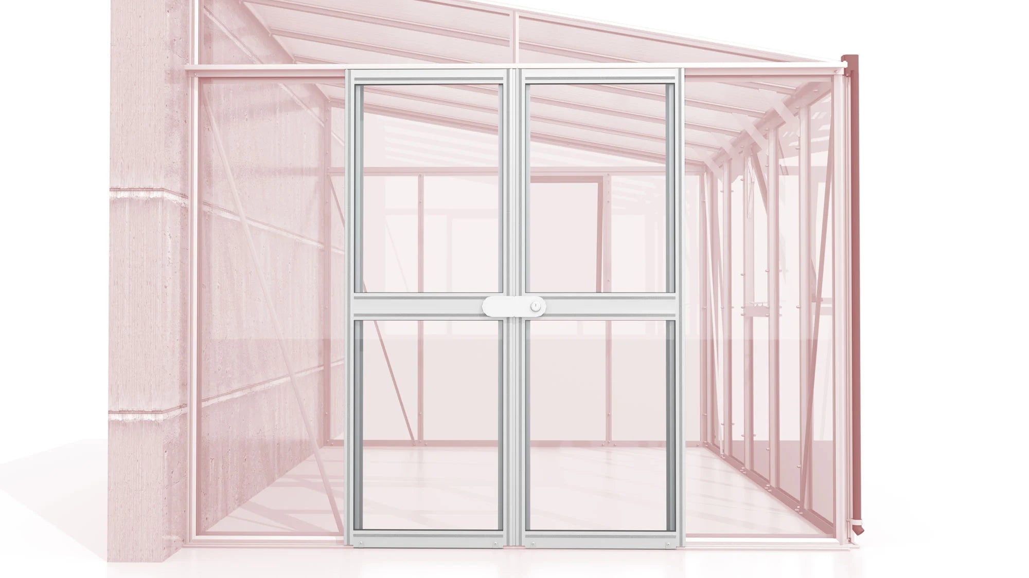 demi serre aluminium