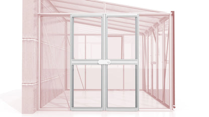 demi serre aluminium