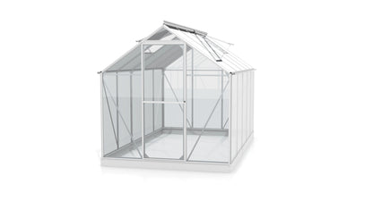 serre de jardin en aluminium et verre securit
