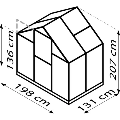 Serre - Triton 2,5m²