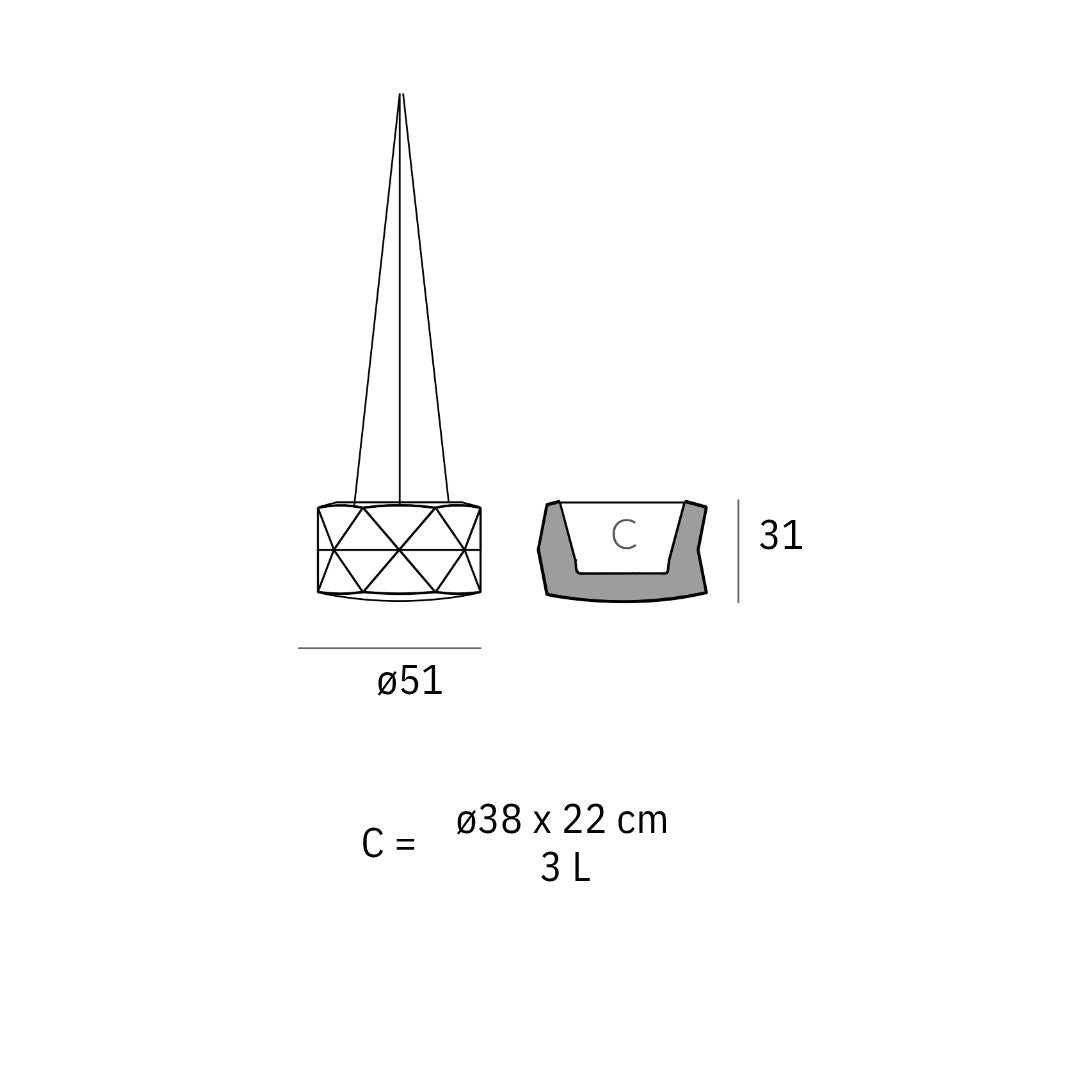 Bloempot - Marquis Hang