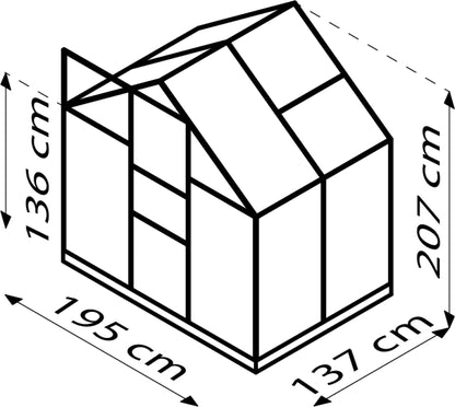 Serre - Planète 2,5m²