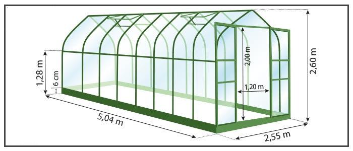 Serre - Aloé 12,9m²