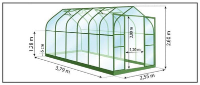 Serre - Aloé 9,70m²