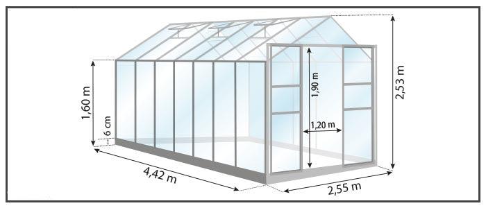 Serre - Laurus 11,3m²