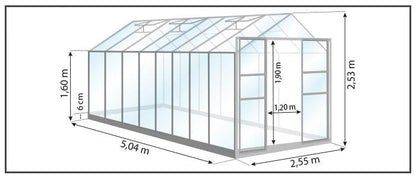Serre - Laurus 12,9 m²