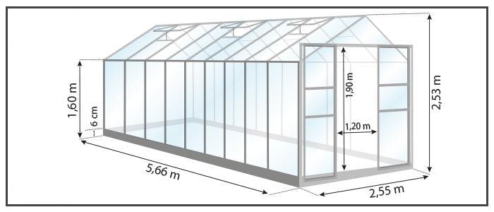Serre - Laurus 14,4m²