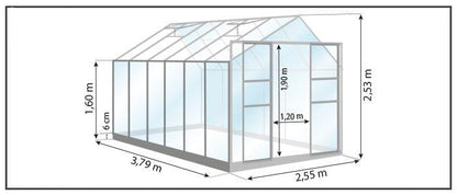 Serre - Laurus 9,7m²