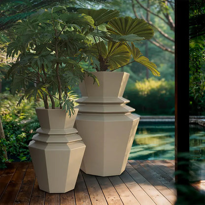 pot de fleurs hinoki