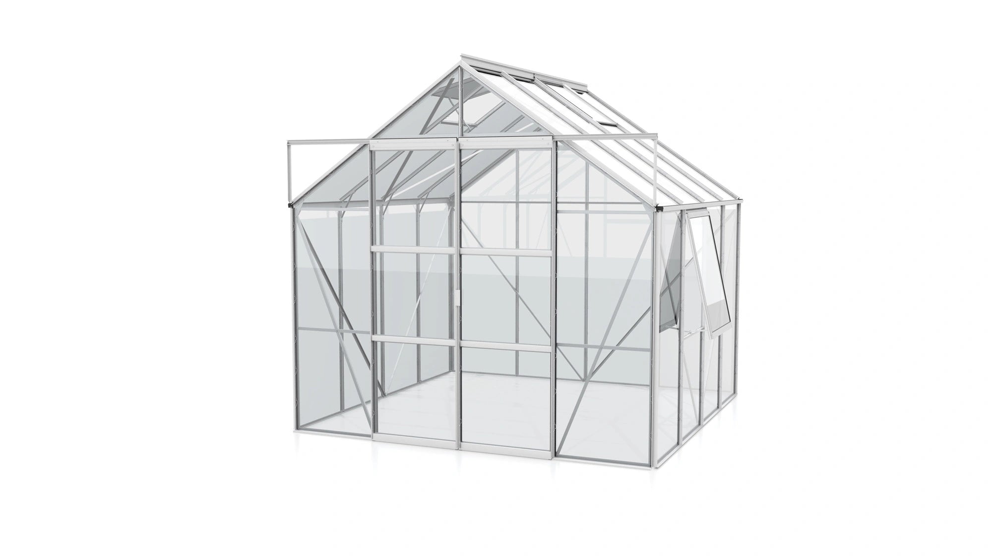 serre en verre trempé belgique