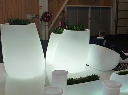 Bloempot - Stone LED