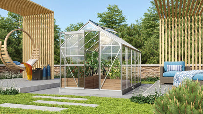 serre verre trempé 6m2 